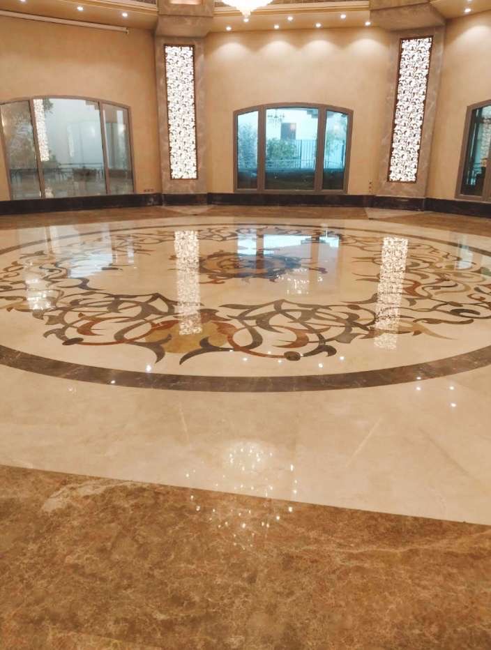جلي بلاط تلميع رخام